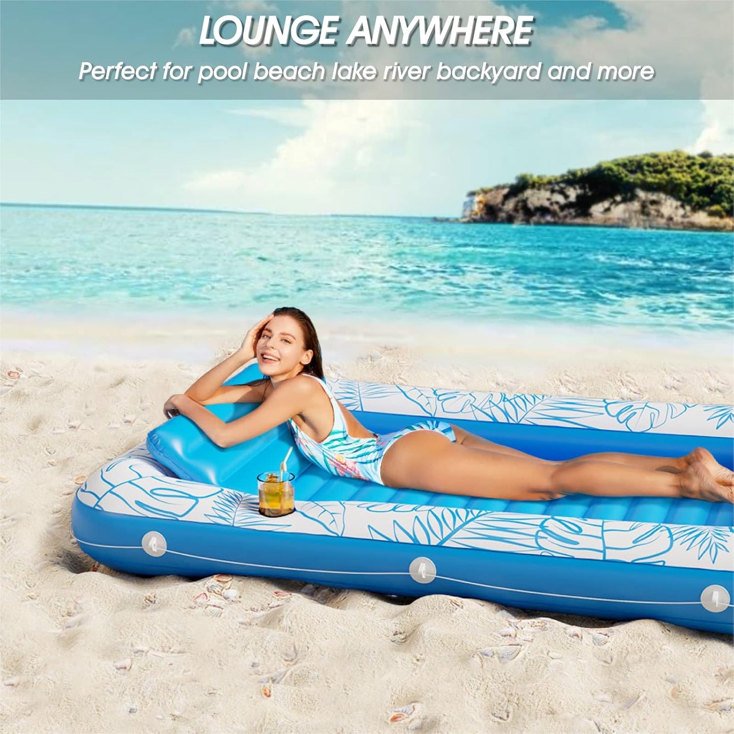 Luxury Inflatable Tanning Pool Lounger™