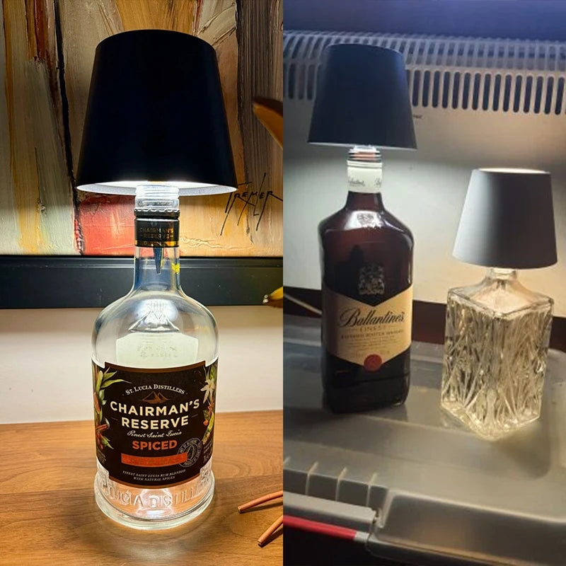 Elegant Touch-Control Bottle Lamp™