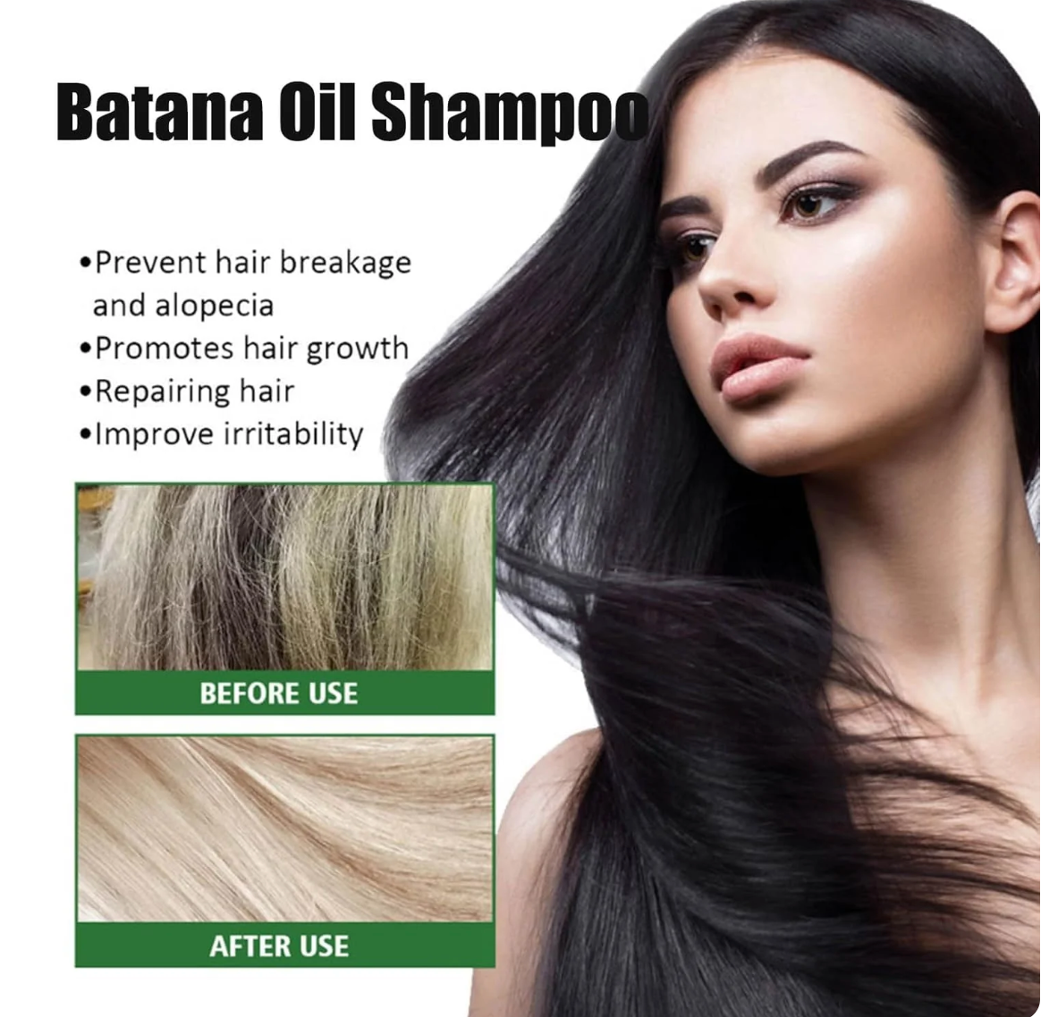 Batana Hair Growth Oil Shampoo (BUY 1 GET 1 FREE)