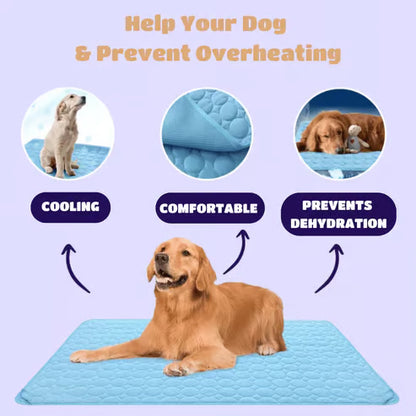 🔥🐾Dog Cooling Mat (4x more effective)