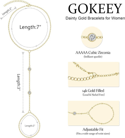 Dainty Gold Stackable Bracelets™