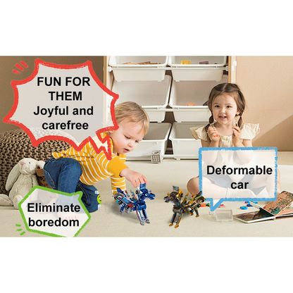 2025 New product 💥 Collision Transforming Dinosaur Car Toy
