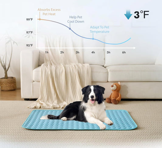 🔥🐾Dog Cooling Mat (4x more effective)