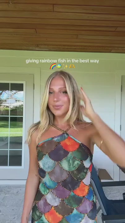 Halter Mermaid Dress